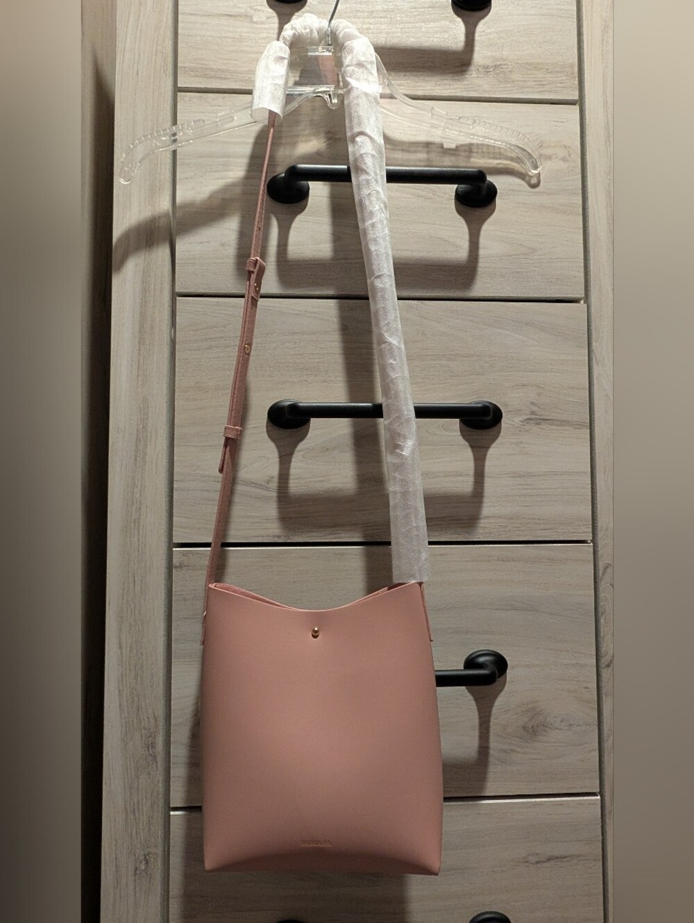 Women’s Crossbody Bag in Blush By Samara